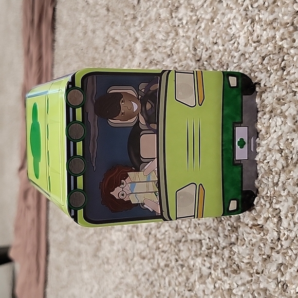 GIRL Scouts Collectible Nut Tin 2019 Green Jeep Bus - Picture 4 of 8